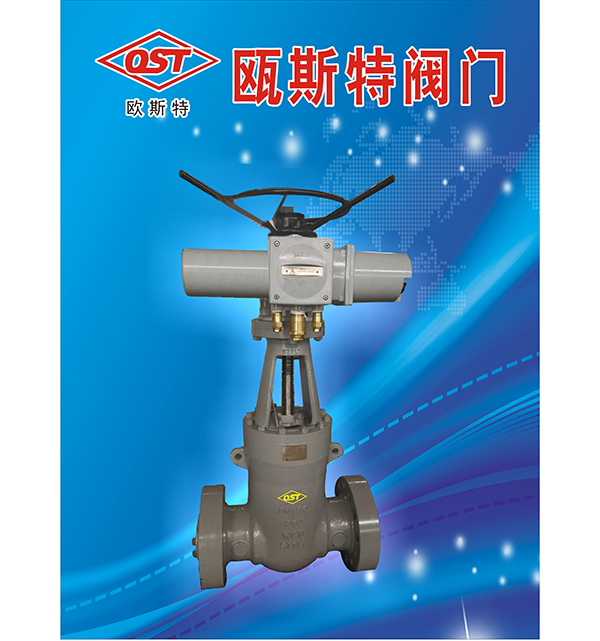 電動(dòng)高壓自密封雙閘板閥