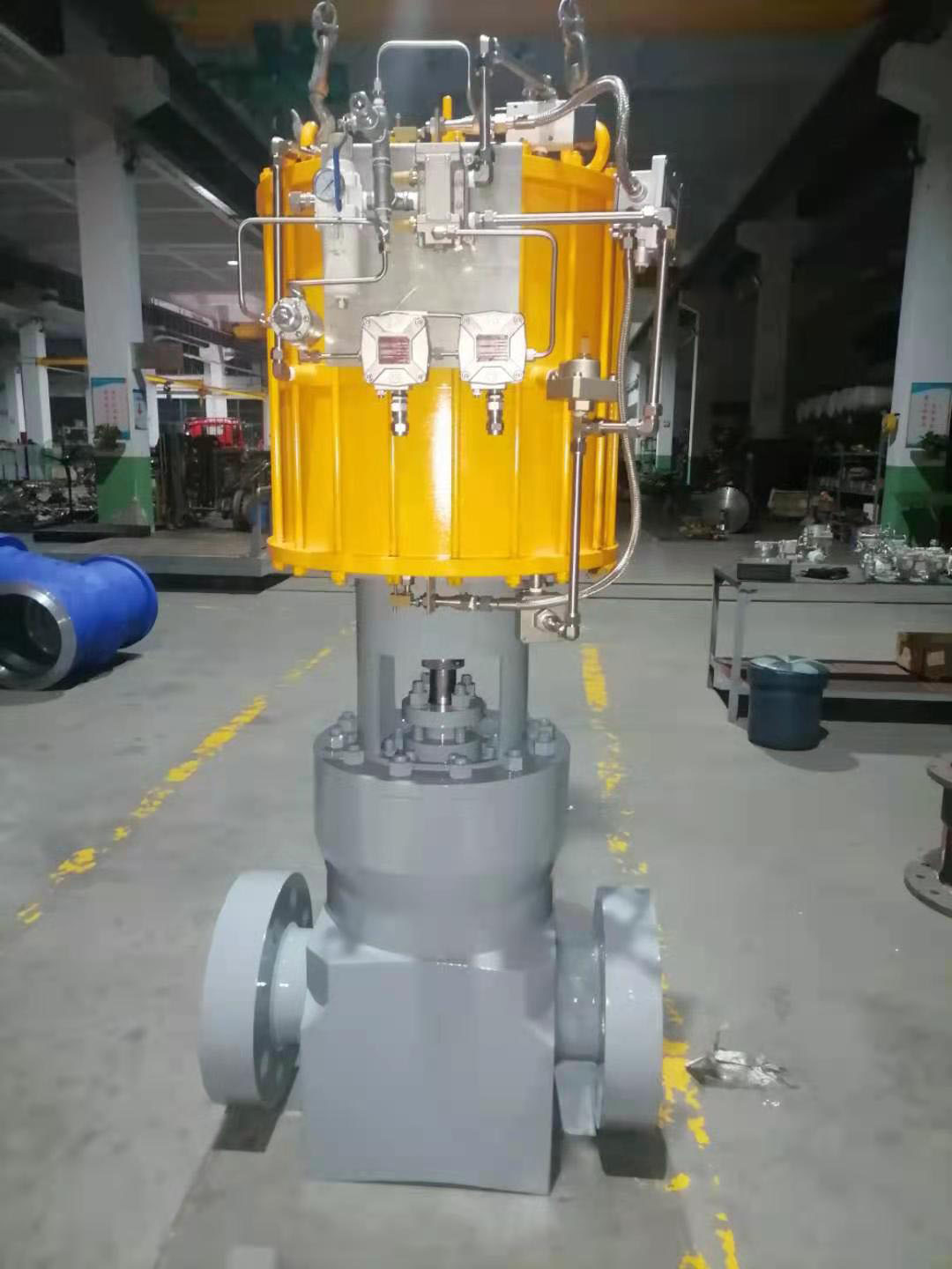 6”—2500LB，氣動高壓雙閘板閥閘閥